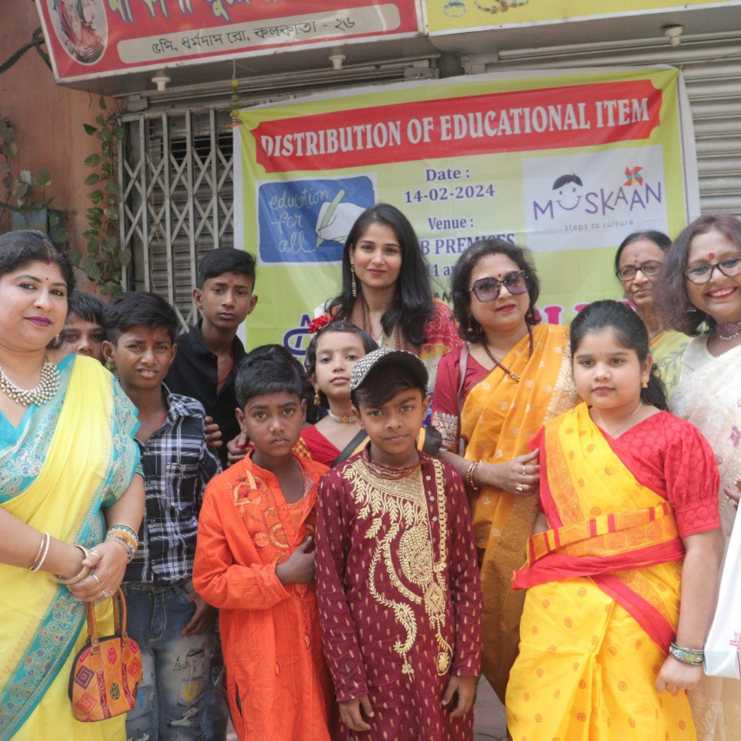 Prabha Khaitan Foundation - Books & Stationery Distribution