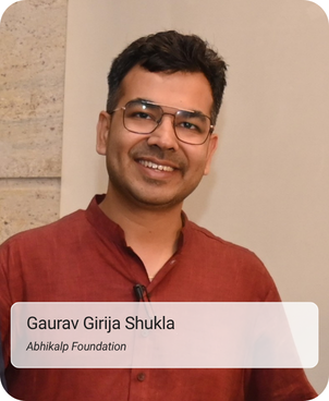 Prabha Khaitan Foundation - Gaurav Girija Shukla