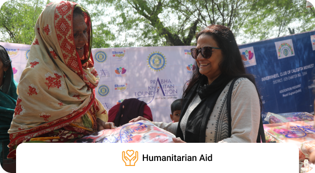 Prabha Khaitan Foundation - Humanitarian Aid