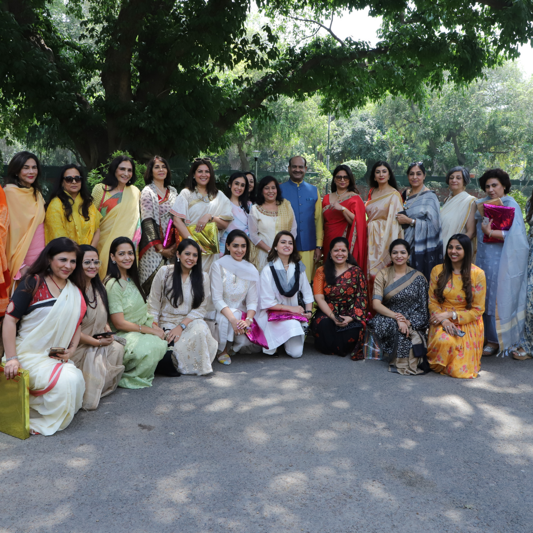 Prabha Khaitan Foundation - Women Empowerment-Team with Shree Om Birla