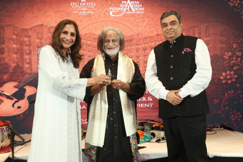 Pt Visha Mohan Bhatt Delhi Felictaiton