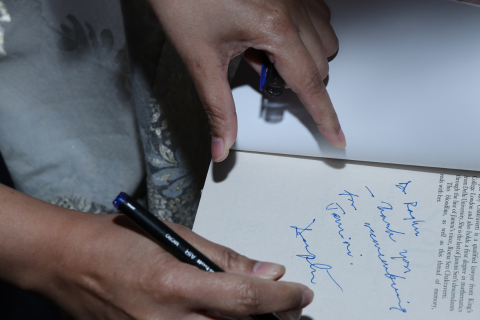 TWC Deepta Roy Chakravarti Hyderabad Book Signing