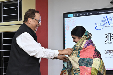 Aakhar Dibrugarh with Karabi Deka Hazarika Felicitation